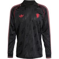 adidas Manchester United LFSTLR Jersey Asia Sizing 'Black Red' Men's IS6522 S