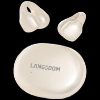 Lanston Open-Ear Clip Wireless Sports Headphones smėlis