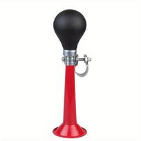 Bicycle Air Horn Metal Plating 7 Inch Horn Straight Air Horn Mountain Bike Bell Cycling Equipment Accessories raudona