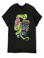 Donut Hole T-Shirt Graphic Tee Shirt Baggy Shirts Animal Prinfor Boys Outfits For unisex S įvairiaspalvis