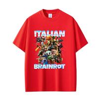 Italian Brainrot Funny Meme Graphic T Shirt Six Seven 67 Number Tshirt Unisex Women Casual Fashion Oversized Short Sleeve Tshirts 4XL