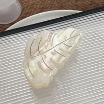 Headwear Leaves Hair Claws Hairpin Hair Grab Cute Acetate Hair Clip  Travel balta
