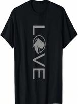 Love Pitbull Terrier Dog Apparel - Pitbull T-Shirt S įvairiaspalvis