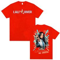 Singer Lali Esposito LA QUE LE GANA AL TIEMPO 2026 Tour Vintage T Shirts Unisex Women High Street T Shirt Casual Oversized Tshirts S