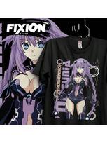 Hyperdiunisexsion Neptunia Anime T Shirt Manga Gift For Anime Lover All Size Cotton S įvairiaspalvis