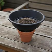 Soil Sifting Pan Versatile Garden Sifter Sieve Multipurpose for Gardeners, Beginners, Outdoor,