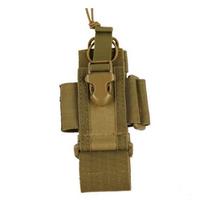 Walkie Talkie laikiklis Walkie Talkie Bag Interphone laikymo krepšys Walkie Talkie Pouch Molle radijo maišelis chaki