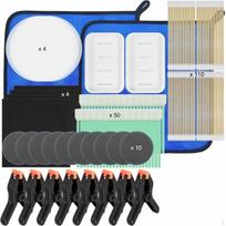 Trading Card Cleaning Kit Easy to Use 8 in 1 Restoration for TCG Collectors