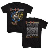 Stevie Ray Vaughan Texas Flood World Tour Black Music  Children's T-shirt 100