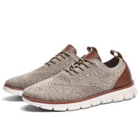 White Breathable Mesh Men Casual Sneakers Large Plus Size 40 to 50 Lightweight Non Slip Outdoor Walking Running Shoes for Male 40 chaki