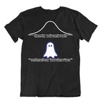 Regular Paranormal Distribution Math T-Shirt Geometry Pun Unisex Nerd Shirt 4XL