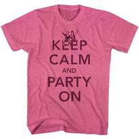 Bill And Ted Party Retro Pink Heather Movie  Children's T-shirt 150