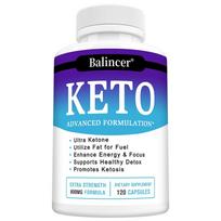 Keto Blend Dietary Supplement, With Calcium, Magnesium, Sodium, 120 Capsules Per Bottle 120 Capsules