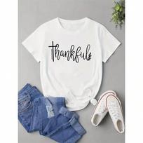 Summer Clothing Fashion All-Match Wounisex's Round Neck Printed T-Shirt Short-Sleeved Shirt Casual Wear Spring And Summer Shirt Bre S įvairiaspalvis