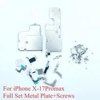 Pilnas Metalinių Plokštelių Varžtų Rinkinys 1 Telefono Ekrano Rėmeliui, Pagrindinės Plokštės Varžtai iPhone XS XR 11 Pro 12 14 16 Plus 17 Air Telefono Remontui Black