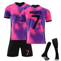 Neymar Jr Soccer Jersey Set for Kids Includes Shorts and Socks, Youth Sportswear Kit for Boys and Girls Comfortable & Durable 16 juoda