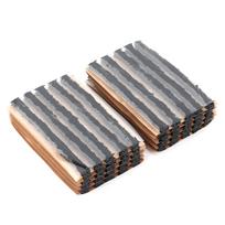 50pcs 100x6mm Tire Repair Plug Tubeless Tyre Rubber  ing Strip Puncture Repairing Tool for Car Motorcycle