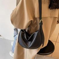 Madingos koldūnų formos petinės rankinės moterims Paprastos PU odinės crossbody rankinės Universali didelės talpos moteriška rankinė Piniginė brown