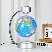Large Magnetic Levitation Globe Night Light – Illuminated Science Gift for Students & Offices English - UK Plug