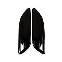2 Pcs ABS Silver Hood Air Vent Outlet Wing Trim For Range Rover Velar 2017 2018  Car Exterior Decoration Accessories juoda