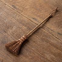 Natural Asian Whisk Broom Palm Small Tea Cleaning Brush Handheld Oil-free Scrub Brush Desktop