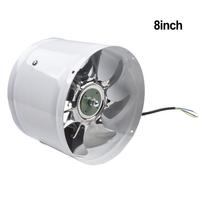 Efficient 200mm Duct Fan with 7 Reinforced Blades for Smoke Extraction and Quiet Operation in Ventilation Systems balta