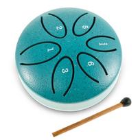 Rain Drum Tones Steel Tongue Drum Outdoors Rain Drum Instrument Mini Hand Drum Ethereal Drum Sticks Percussion Drum Accessories