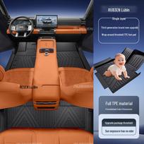 Lubbin TPE Floor Mats for Equation Leopard Titanium 7/3 and Leopard 5 Car Interiors Titanium 7