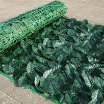 OEING Artificial Green Leaf Privacy Fence Roll