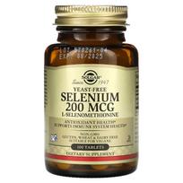 Solgaras, selenas, be mielių, 200 mcg, 100 tablečių