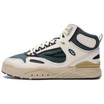 FILA Retro High-top Casual Shoes Dark Green Patchwork Women F12W341212FBP 36