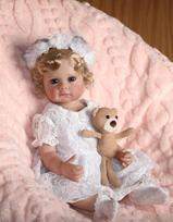 Full Silicone Vinyl 22 Inch Reborn Baby Doll 3D Skin with Visible Veins Newborn Babies Toy for Kids DIY Toy 22 inch