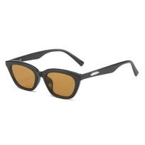 Stylish Square Sun Glasses Classic Vintage Outside Oculos De Sol Women Men cat eye sunglasses Luxury unisex Sun Glasses Professional Grade black