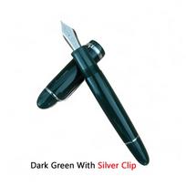 Jinhao X159 Fountain Pen,40mm Iridium Nib Giant Resin Screw Cap&Straight Clip 0.38~0.7mm For Smooth Writing,Practice calligraphy (as the picture,EF)