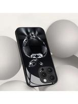Transparent crystal glass phone case for iPhone 17/16/15/14/13/12/11 Pro/Max/Plus, shockproof and drop-resistant back cover iPhone 16PROMAX juoda