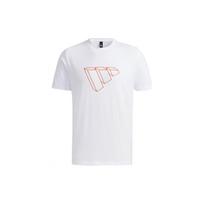 adidas Fi Tee Sub Bos 3D Logo Printing Round Neck Short Sleeve White Men's GP0981 L