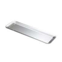 Stačiakampė nerūdijančio plieno kepsninės plokštė Korėjietiško stiliaus keptuvė mėsai, užkandžiams, desertams padėklas, suši lėkštė namų virtuvei S sidabras