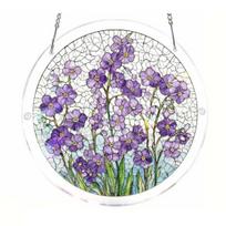 Acrylic Puzzle Suncatcher Window Hanging Ornament 83 Pcs Puzzles Sun Catcher Garden Decoration Gifts for Women Men Mom 19cm N