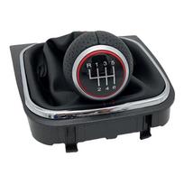 For Volkswagen VW Golf 5 MK5 R32 GTI 2004-2009 5 / 6 Speed Car Gear Shift Knob Lever Stick Boot Cover Case 6 Speed