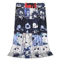 Claire Oliver Miss Circle Cartoon Coral Fleece Plush Throw Blankets Fundamental Paper Education Blanket for Bed Travel Quilt 100x150cm