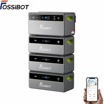 FOSSiBOT - FBP1200 - Photovoltaïque domestique sur balcon 7832Wh - LiFePO4 extensible, APP/Balkon/Camping/Wohnmobil