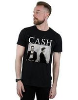 Absolute Cult Johnny Cash Men's Mug Shots T-Shirt Black XX-Large S
