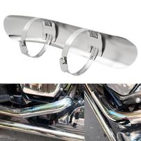 Chrome Curved Motorcycle Exhaust Pipe Heat Shield Cover for Kawasaki Vulcan 900 Classic 2006-2013 Vulcan 900 Custom 2007-2013 China Mainland