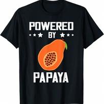 Summer Fruit Powered By Papaya Fruit Lover Papaya Lover T-Shirt S įvairiaspalvis