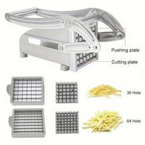 Stainless Steel Chipper for Easy French Fry and Vegetable Cutting in the Kitchen sidabras