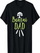 Bonsai Dad Graphic Tee For Funny Men And Plant Dads T-Shirt S įvairiaspalvis