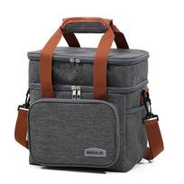 Large Capacity Lunch Box Thermal Meal Pouch Ice Bag Lunch Bag Food Insulated Cooler pilka