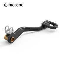 NICECNC Rear Brake Pedal Lever for Yamaha Blaster 200 YFS200 1988-2002 3JM-27211-10-00 Footstep Aluminum Anti-slip ATV Foot Step juoda