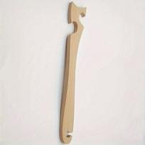 Wooden Oven Rack Puller Anti Scalding Wooden Handle Heat Resistance Smooth For Baking Grilling Cooking Oven Accessory