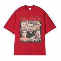 Limited Dr Jack Abbot Retro Movie HN7 Graphic T Shirts Unisex Women Fashion Casual Tee Shirt High Quality ONeck Tshirt Streetwear S